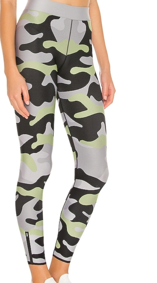 Cor By Ultracor Camo Legging Nero Lime 